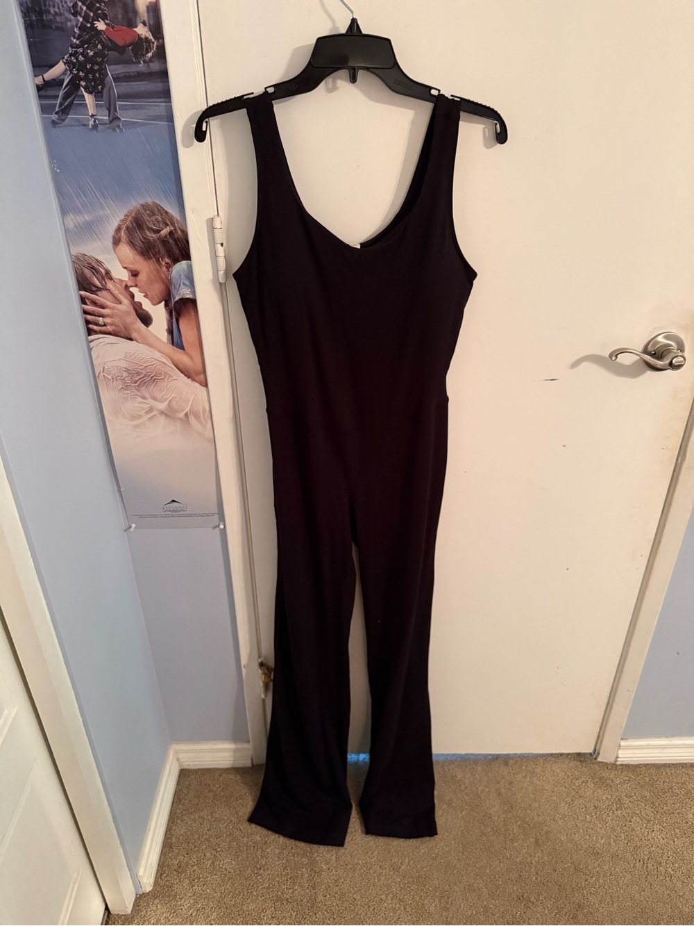Sleek Black Sleeveless Jumpsuit